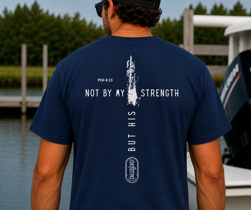 His Strength Tee – Faith Series